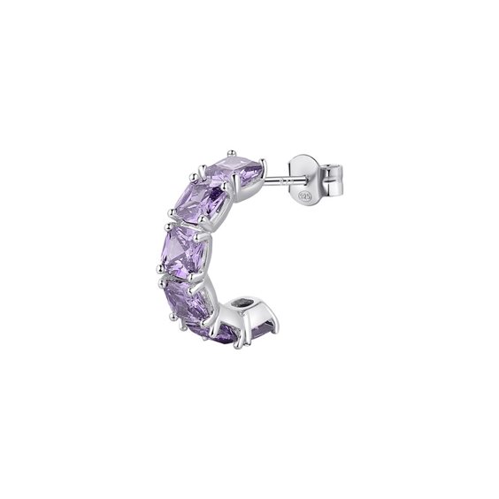 Einzelner Ohrring Brosway Dame FANCY - MAGIC PURPLE in Stahl FMP13 - FMP13